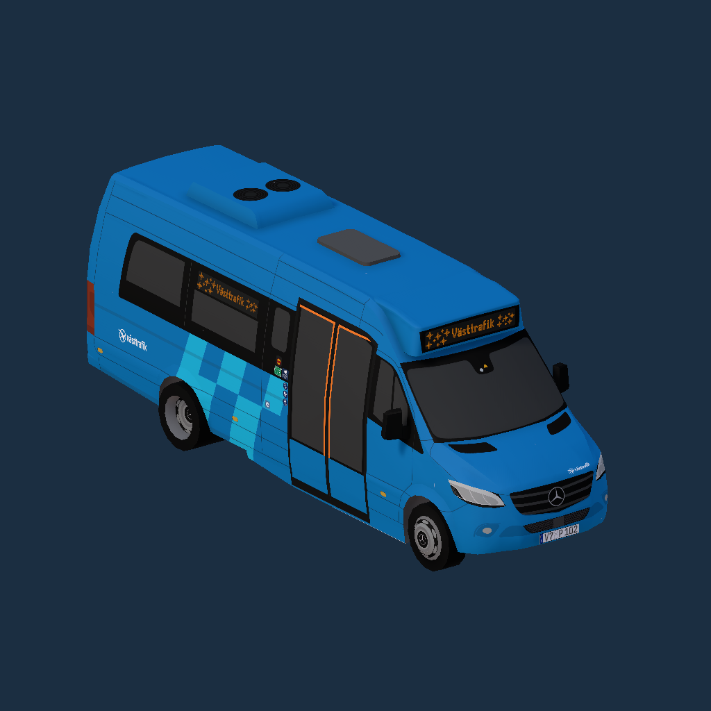 Västtrafik - MB Sprinter City 45