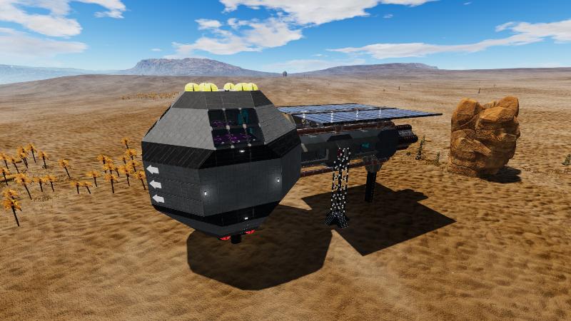 Planetary Base Mk 1 ( Moon - low gravity ) preview