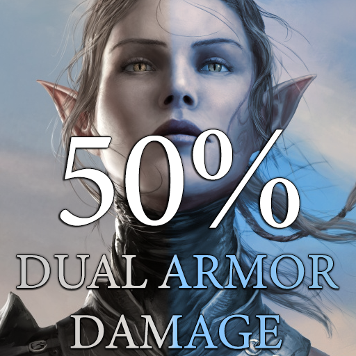 Dual Armor Damage - 50% Edition