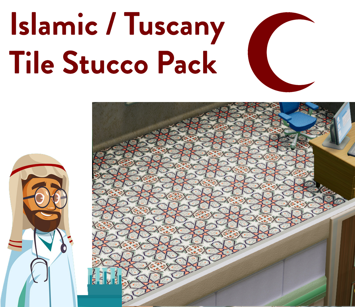 Islamic And Tuscany Tile Stucco Pack