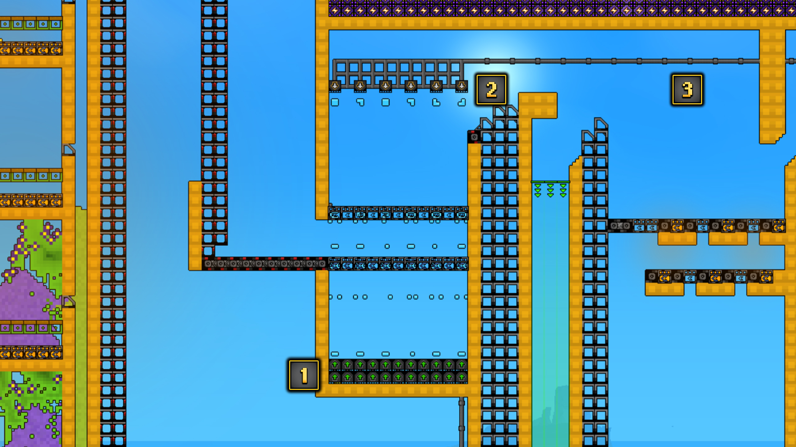 Sandustry liquid transport setup with a pump, pipes, and liquid vent