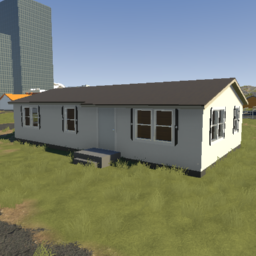 1950s 3 bedroom prefab house (unfurnished)