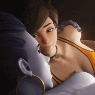 Futa Widowmaker and Tracer Watching P Together preview
