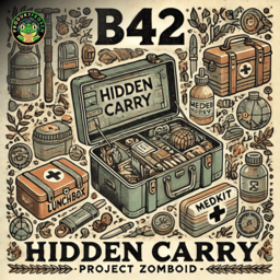 [B42.13] Hidden Carry – Project Zomboid Mod
