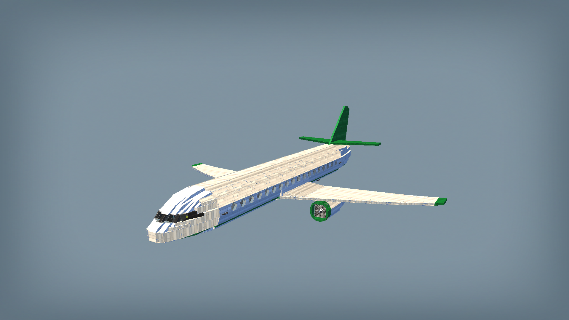 Commercial airplane 03
