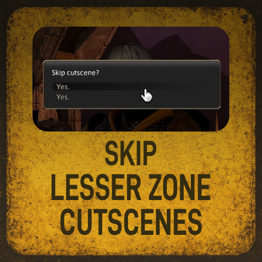 SkipLesserZoneCutscenes by sdwvit