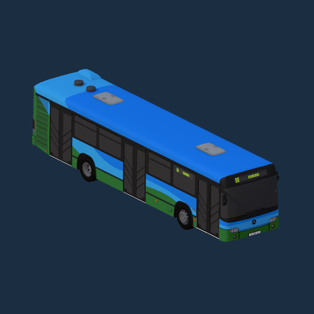 Mercedes Benz o345 Conecto Launch Color