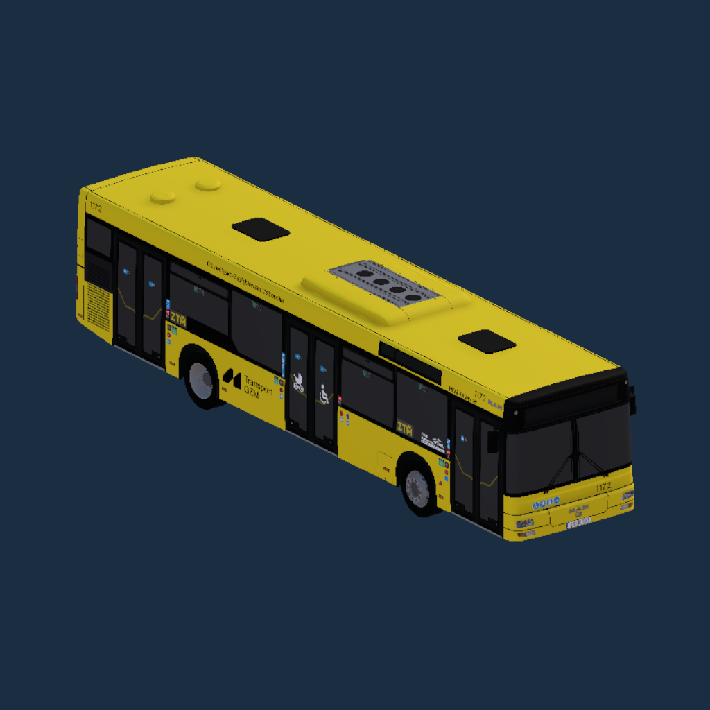PKM Katowice #1172 - MAN NL xx3 (A21)