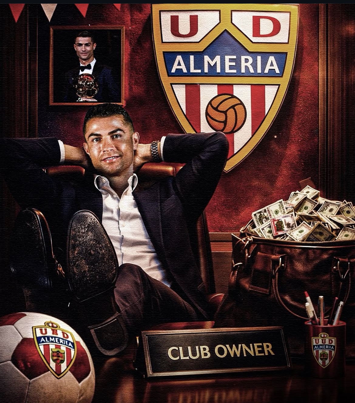 Almeria-Cristiano Ronaldo New Owner