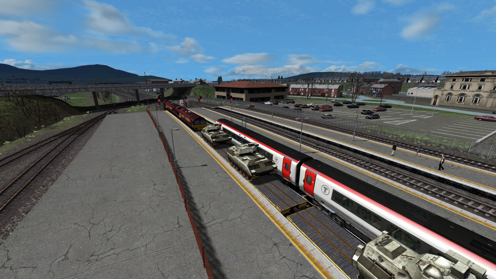 427 UK Railway tour North Wales Coasr Line Part 6 Llandudho Junction to Bangar