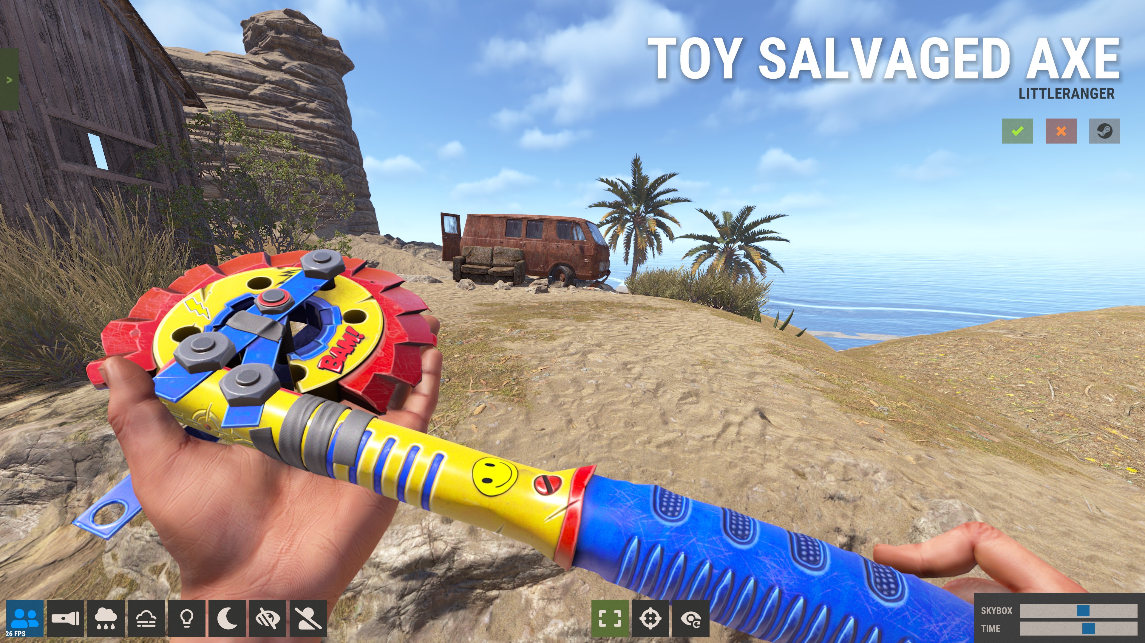 Toy Salvaged Axe thumbnail 5