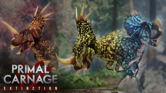 Pachyracosaur Premium Skins | Albertensis | Ancellae | Procurvicornis