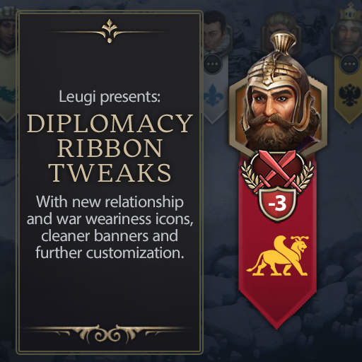 Leugi's Diplomacy Ribbon Tweaks