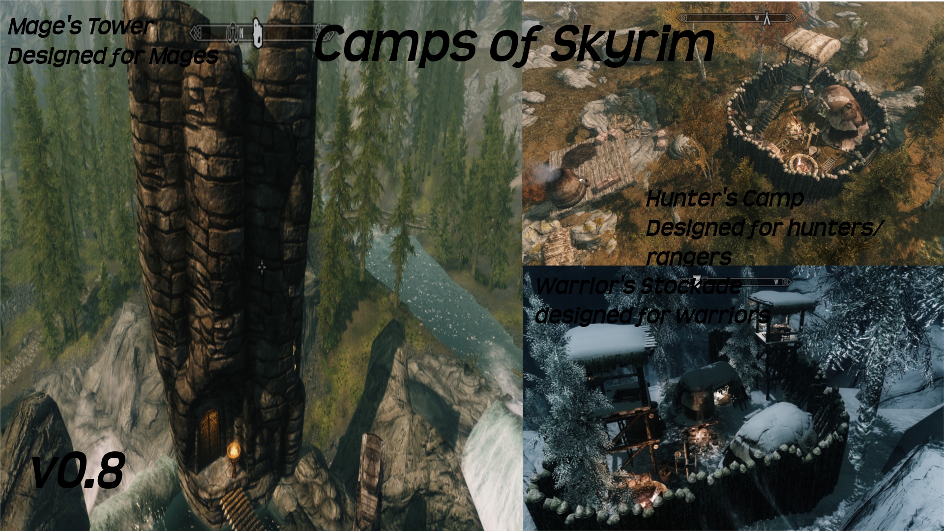 Camps of Skyrim