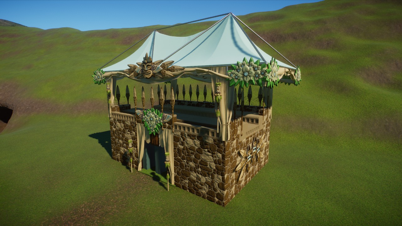 Tropical Party Tram Station