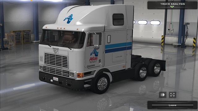 Atlas Van Lines skin for international 9800