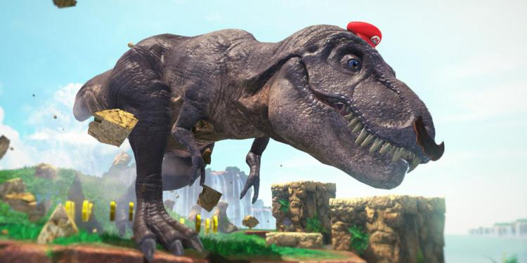 Tyrannosaurus Mario