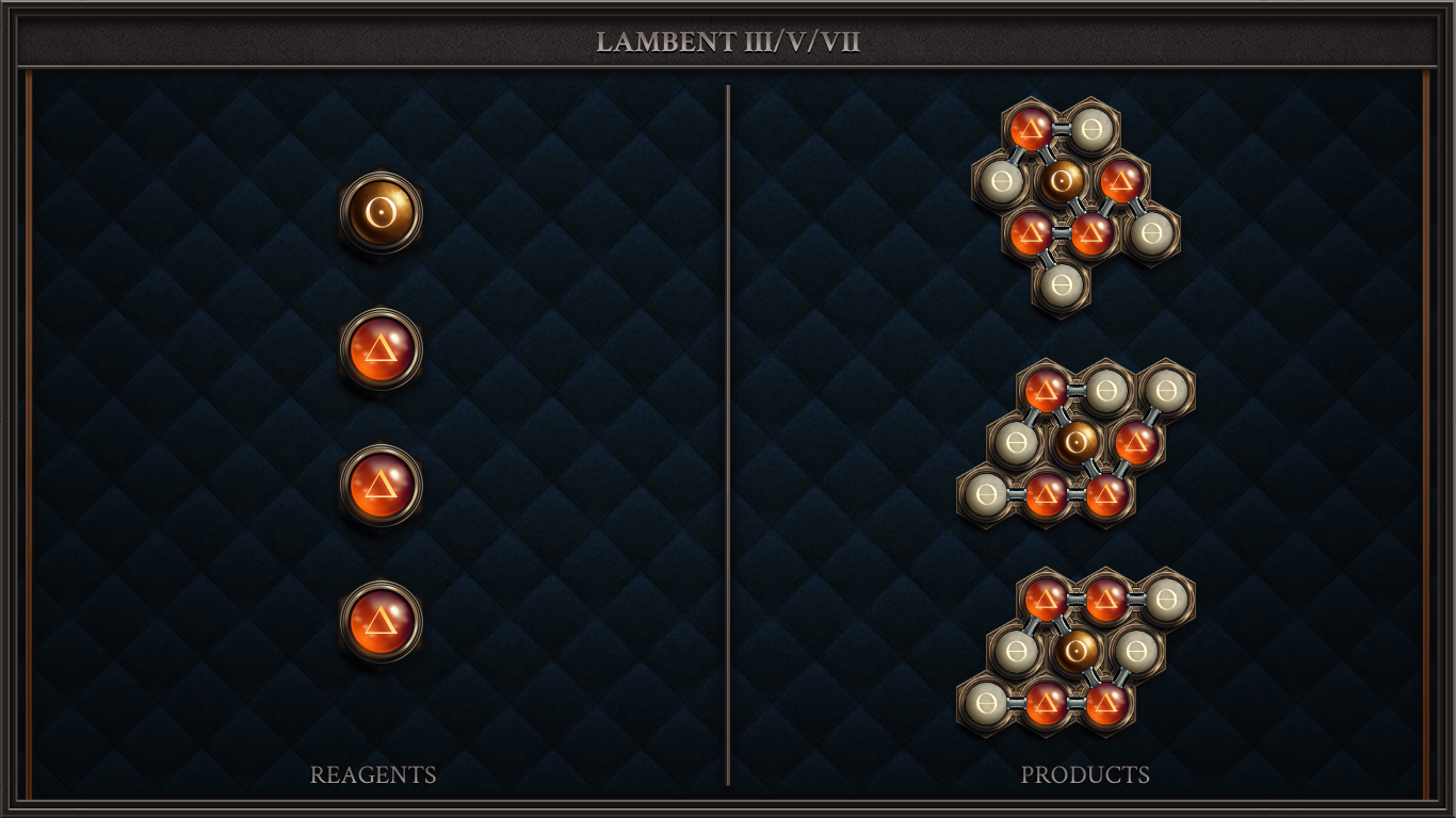 Lambent III/V/VII