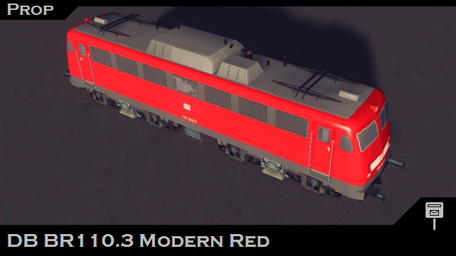 Prop: DB BR 110.3 Red