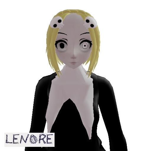 [mmd] Lenore, the Cute Little Dead Girl. PM/NPC/Ragdoll.