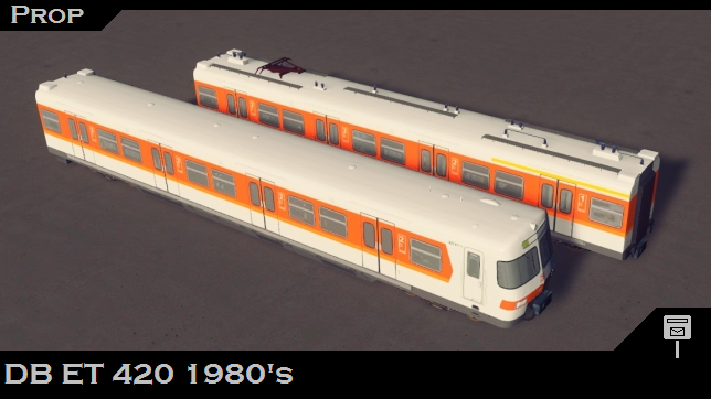 Props: DB ET420 80's