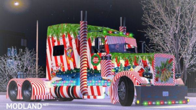 Candy Cane Christmas Skin for Viper2 & Outlaw Truck