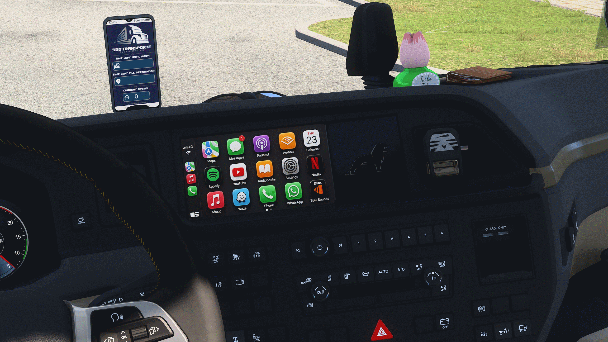 CarPlay for MAN TGX 2020 screenshot 1