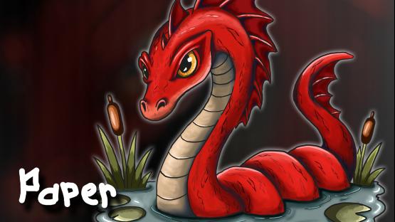 Brosno Dragon | Paper | Sticker