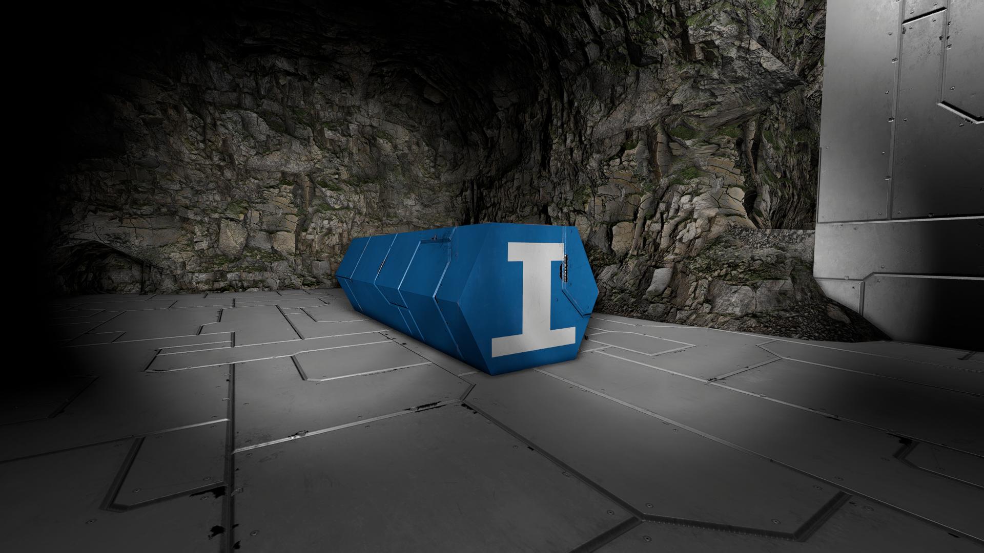 S1 Hexcan (Blue