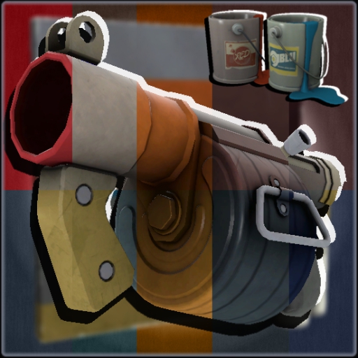 Team Bucket Painted: Warpaint – Team Fortress 2 Mod