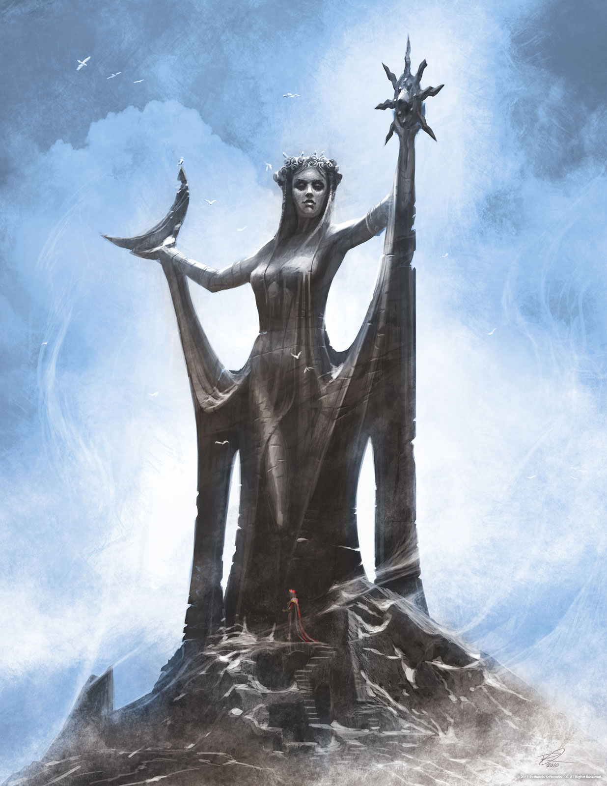 Visible Azura's Shrine on map