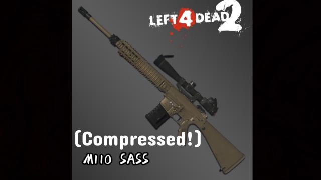 M110 SASS (replace Military Sniper) (Compressed Edition)
