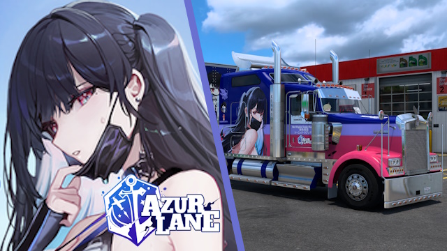 Kenworth W900 USS West Virginia (Scenic Rhapsody) - Azur Lane [Combo Skin]