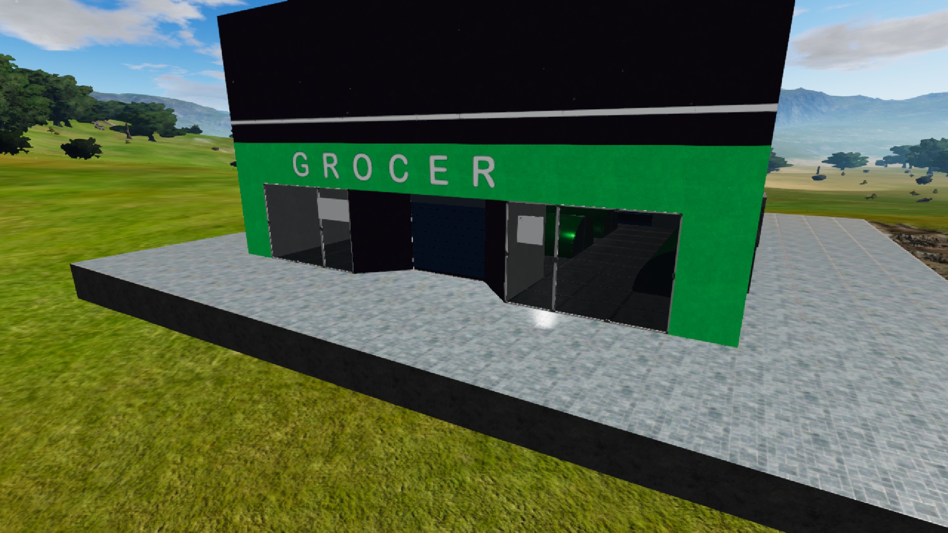 Shops Block  Grocer
