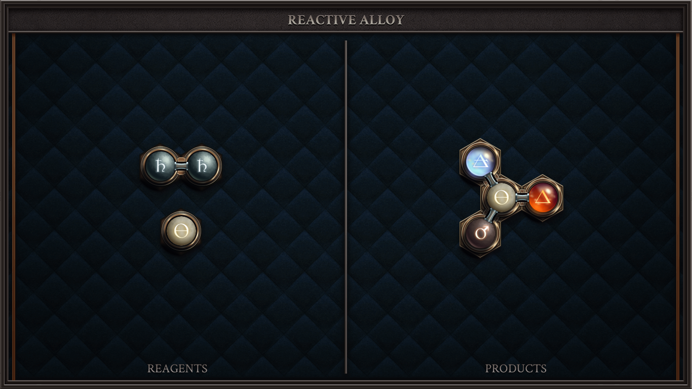 REACTIVE ALLOY