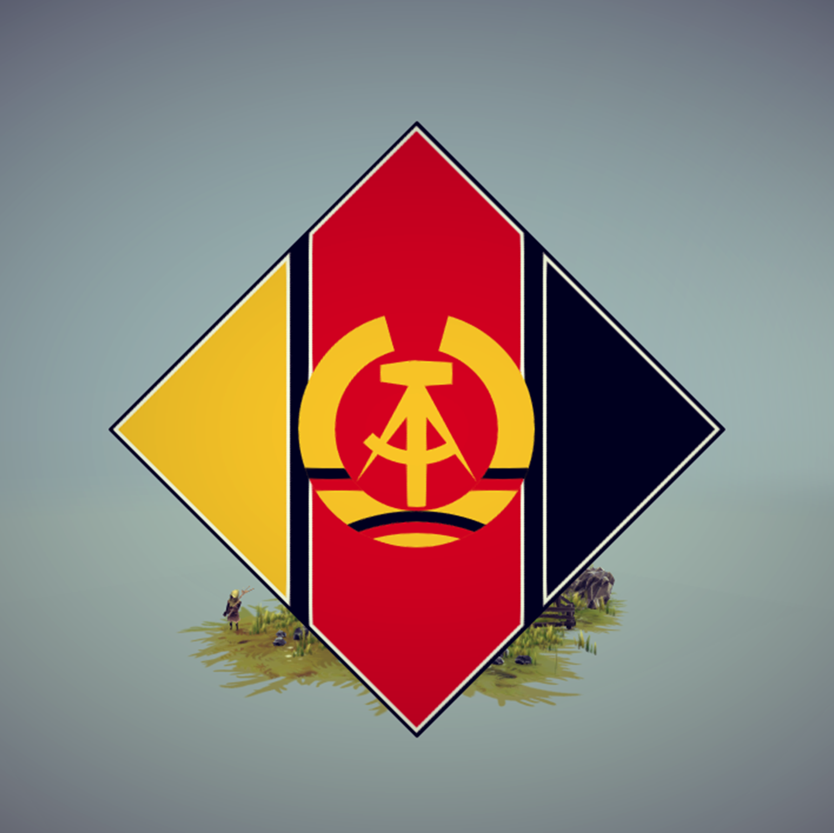 Germany (East) Roundel 1959-1990  PROJECT-084