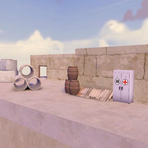 KOTH: Construction Tower – Team Fortress 2 Mod