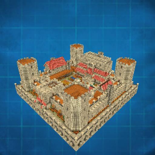 Castle on the Water - 24,134 Blocks