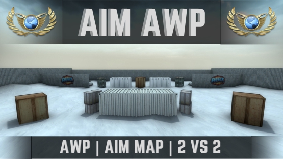 AWP ❄️ SNOWBOUND ❄️ AIM MAP (2vs2)