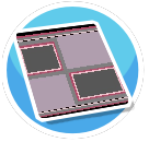 Grey-Pink Rectangles