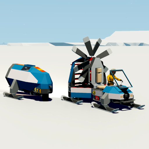 High-Speed Exploration: The Hermelin Aerosledge by EINSCHLAG