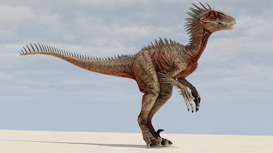 Alpha Albino Novaraptor