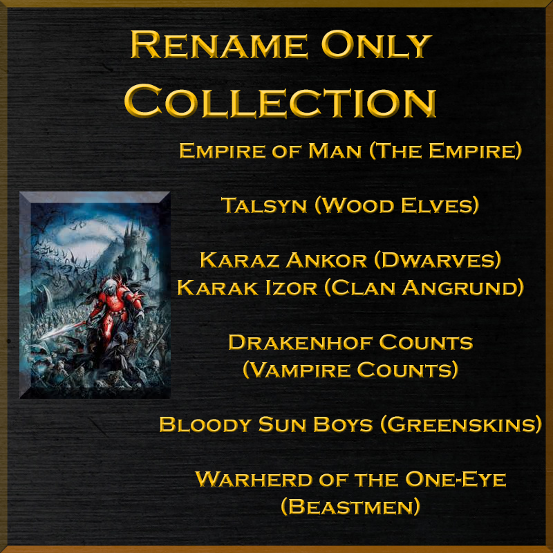 Rename Only Collection (Requested)