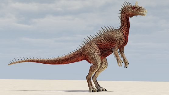 Alpha Albino Cryolophosaurus