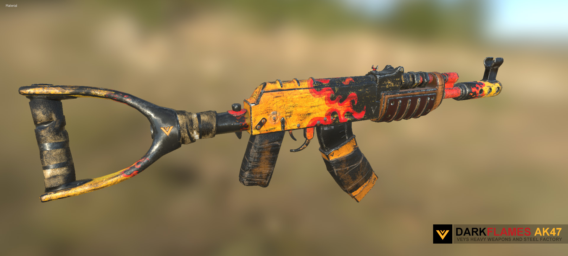Мастерская Steam::DarkFlames AK47