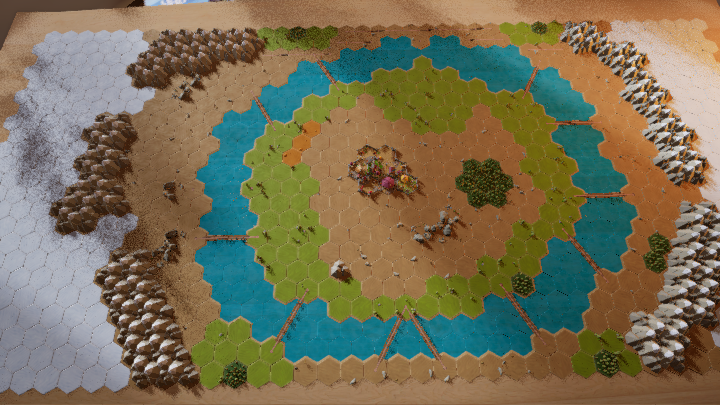 Circular waterway