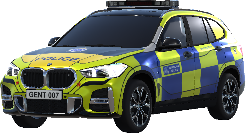 UK Police BMW X1 (London Metropolitan)