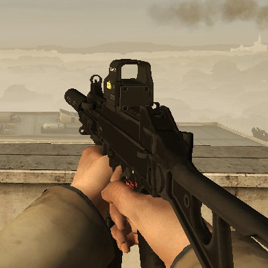 RON UMP-45 on L4D1 Animations
