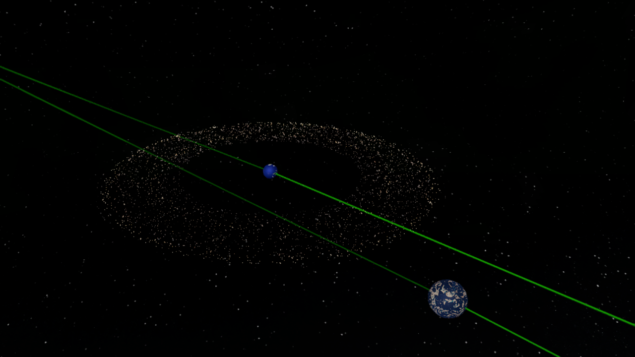 terraformed sun and stephenson orbiting a pulsar