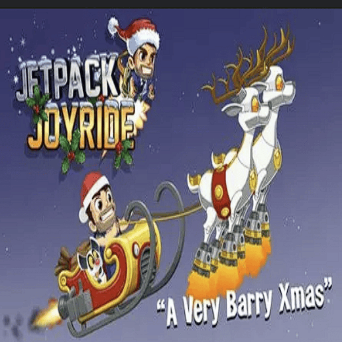 Barry Steakfries sled drops gifts of power